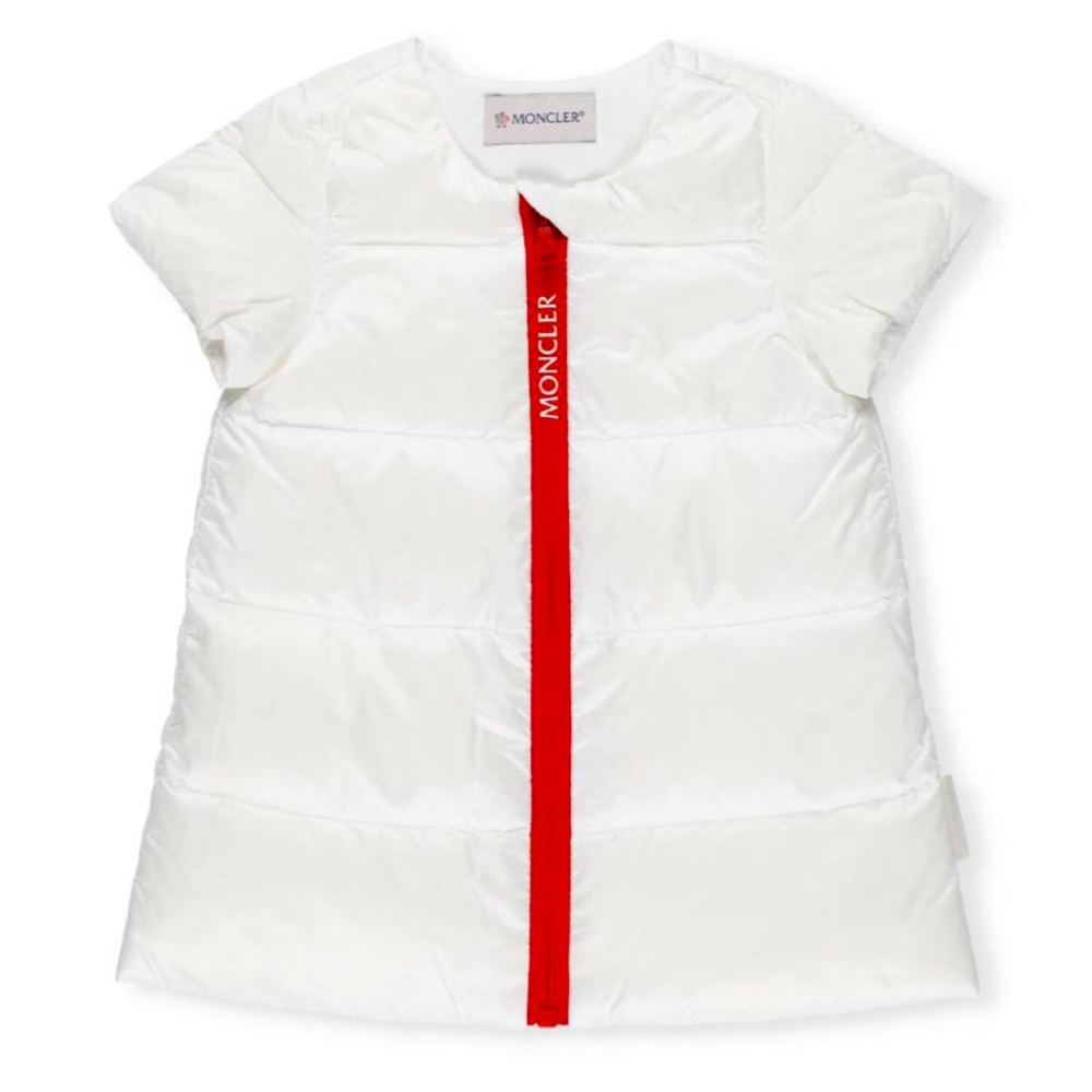 Moncler Enfant Ivory Padded Dress